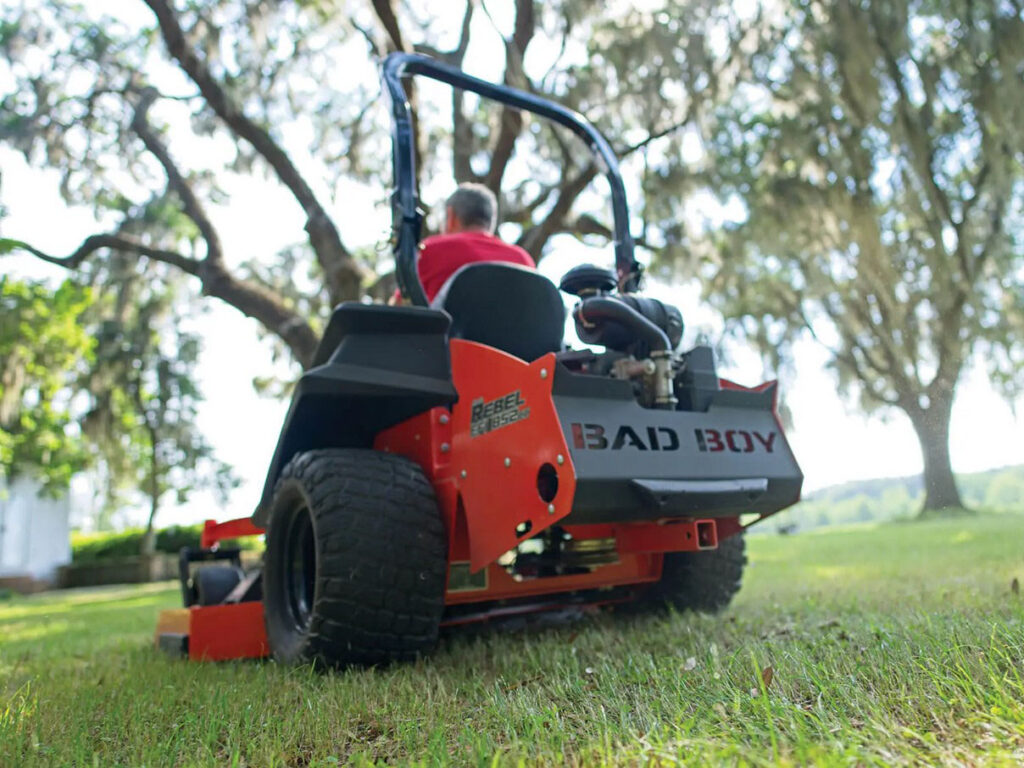 bad boy mower part of our mowing equipment